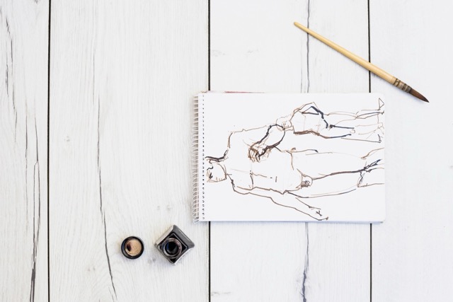 Bleistiftstudie Zeichnung